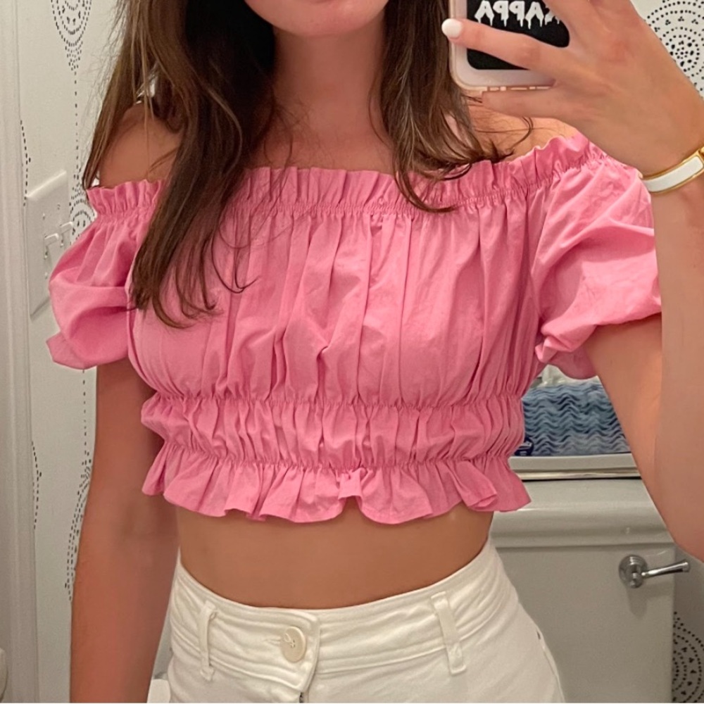 Zara Pink Top